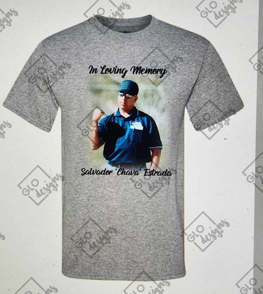 Salvador "Chava" Estrada Memorial Shirts