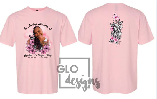 Cynthia King Memorial Shirt