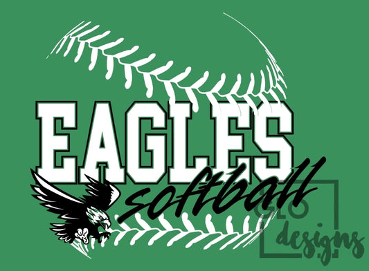 Eagles Softball on green